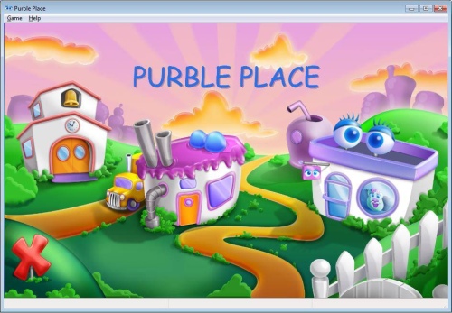 how to play purble place cake game